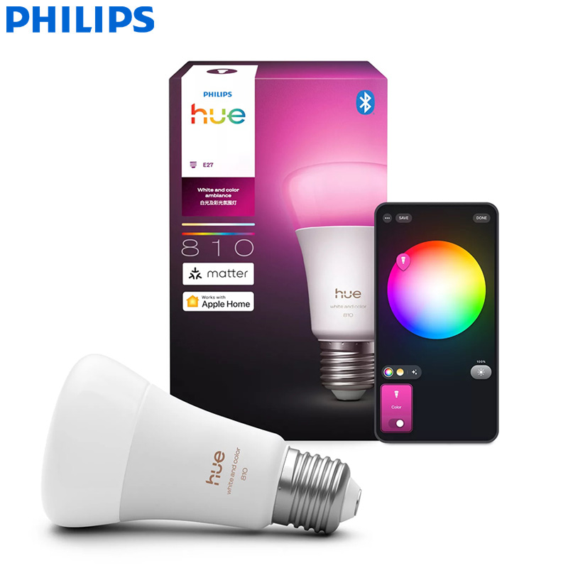 Philips Hue E27 A60 810LM Smar - Philips Bulb Hue ulasan dan harga