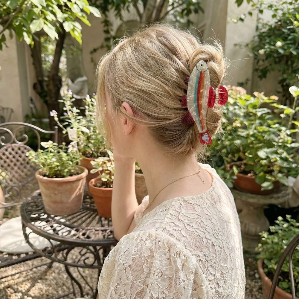 Hairpin Ocean Animal Hair Claw - Korean Girls Lifestyle ulasan dan harga