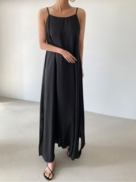 Two-Color Simple Strapless Dre - Korean Daily Lifestyle ulasan dan harga