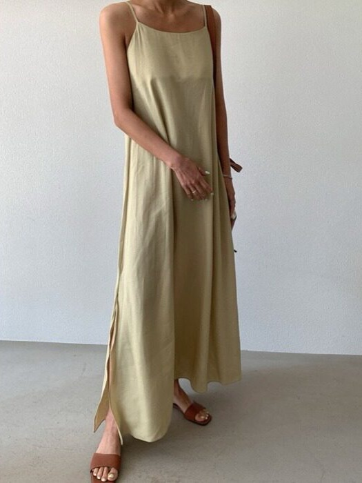 Two-Color Simple Strapless Dre - Korean Daily Lifestyle ulasan dan harga