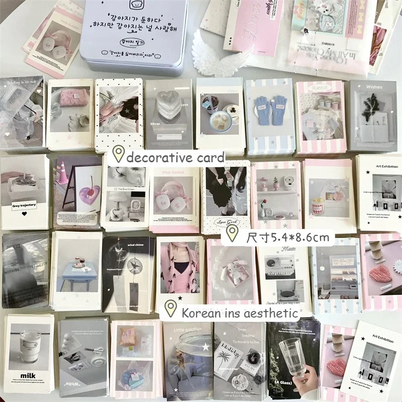 30Pcs Korean Ins Chic Girlish  - Korean Daily Lifestyle ulasan dan harga