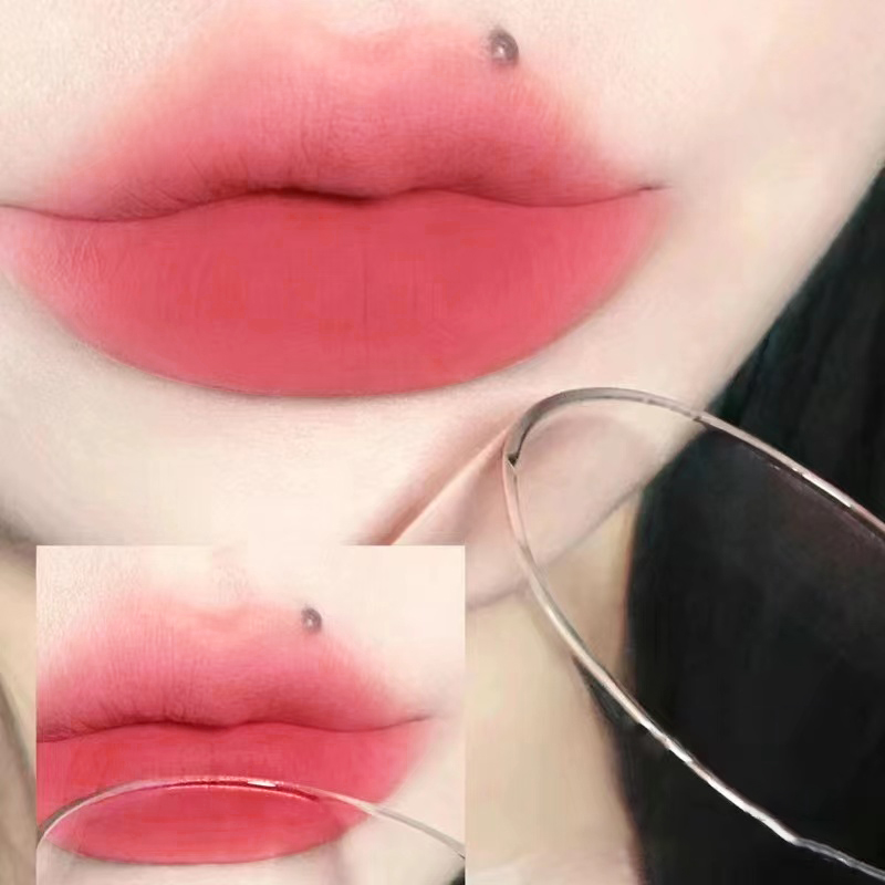 1PC Rose Red Matte Velvet Lip  - Lip Tint Korean ulasan dan harga
