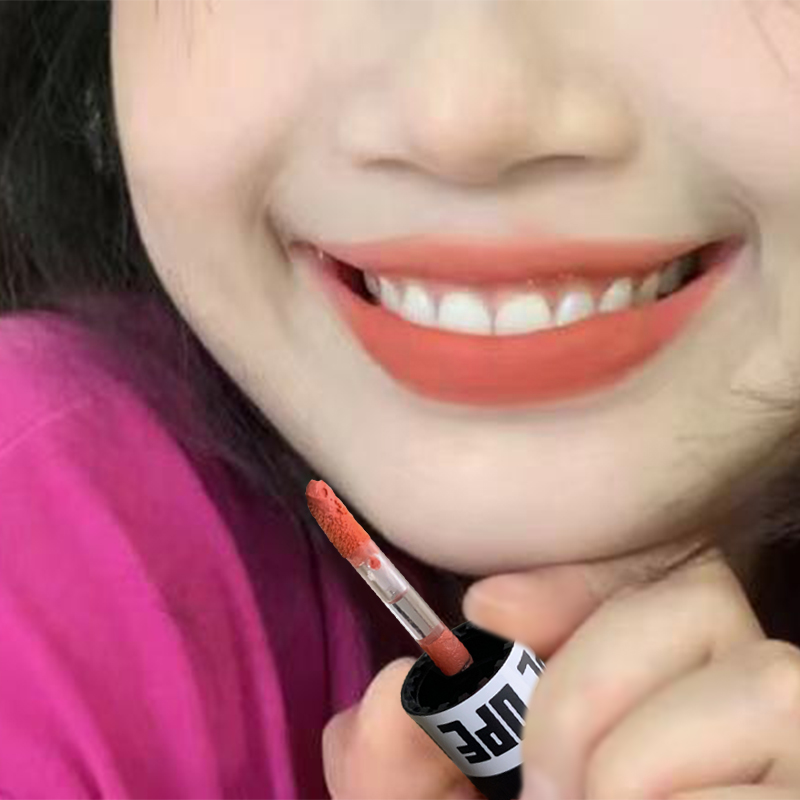 1PC Rose Red Matte Velvet Lip  - Lip Tint Korean ulasan dan harga