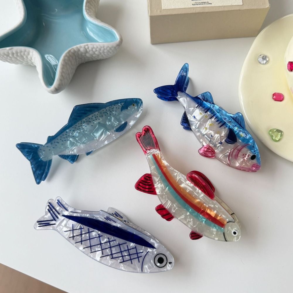 Cute Hairpin Ocean Animal Hair - Lifestyle Of Korean ulasan dan harga
